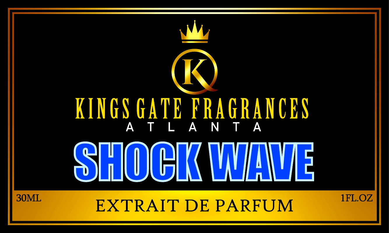 Shock Wave Inspired by YSL La Nuit de L'Homme Bleu Électrique for